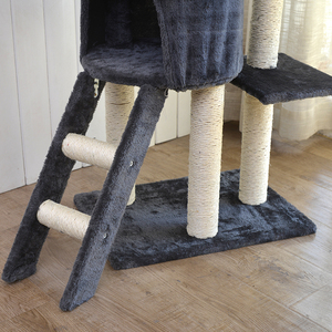 Modedesign Katzen spielen Turm Kletter gymnastik Plüsch Kratz baum - Product Image 6