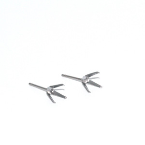 Stainless Steel Four Prong <b>Earring</b> <b>Posts</b> 11mm Length For <b>Earring</b> Making Jewelry Components - Product Image 4