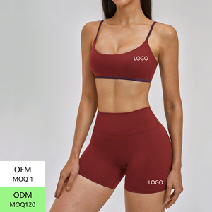 Set Yoga Donna Effetto Nudo Traspirante Asciugatura Rapida Vita Alta Controllo Pancia Pantaloncini Push-Up Vestibilità Slim per Palestra e Fitness - Product Image 4