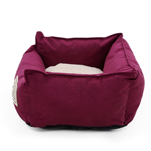 OEM Winter Neues Katzennest Quadratisches Nest Haustierzubehör Lagerverkauf Haustierbett Haustiersofa Stoff Luxus-Haustierbett Modernes Hundebett - Product Image 3