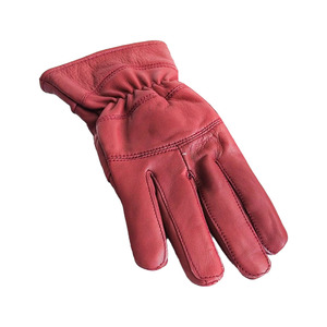 Outdoor Windproof Warm Leather Plain Fashion <b>Gloves</b> High Quality Custom OEM Women's Winter Travel Party Daily Wear - Product Image 2