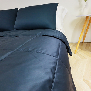 Tre Duvet sang trọng phong cách hiện đại tùy chỉnh Hữu Cơ thoải mái tre viscose vải tre điền comforters bộ đồ giường Bộ - Product Image 3