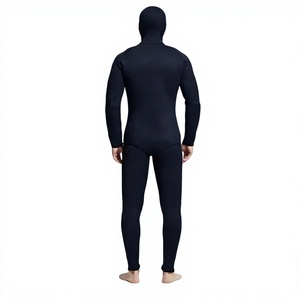 Traje de Neopreno Unisex para Adultos, Manga Larga, Estilo Marinero, 3.0mm de Grosor, Cierre en el Pecho, Color Azul y Negro, Impermeable, para Natación de Verano - Product Image 4