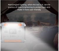 Station de charge portable XZJ 288WH 78000mAh pour les situations d'urgence en extérieur, les voyages en autonomie et la sauvegarde de l'alimentation mobile