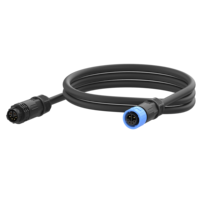 Câble de raccordement DL-A16 avec connecteur mâle autobloquant vers prise femelle, étanchéité IP65/IP67, terminal en alliage de cuivre M16 à souder
