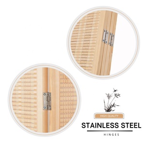 Écran pliant multifonctionnel <span class=keywords><strong>en</strong></span> <span class=keywords><strong>bambou</strong></span>, 1 pièce, cadre <span class=keywords><strong>en</strong></span> bois <span class=keywords><strong>naturel</strong></span> - Product Image 6