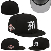 Nuevas Gorras Originales de Alta Calidad, Gorra de Béisbol Ajustada Estilo Era, Personalizada, Bordada, Deportiva, con Cierre a Presión