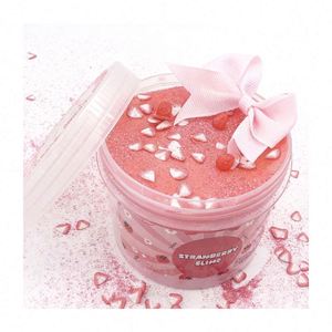 Bông quyến rũ long lanh Kem <span class=keywords><strong>DIY</strong></span> handmade Đồ chơi mô hình Kit hỗn hợp đất sét bọt hạt thơm Slime nghệ thuật cho trẻ em - Product Image 1