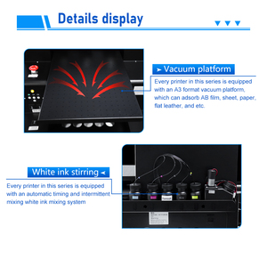 Best Price A3 SIZE Uv Led Lamp Flatbed UV <b>Printer</b> for Flat Materials <b>Printer</b> Phone case Glass - Product Image 3
