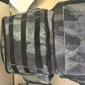 Sac à dos de pêche en polyester avec porte-cannes et 4 boîtes à pêche étanches, avec housse de pluie - Échantillon gratuit - Product Image 4