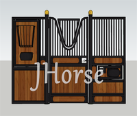 Nuevo Diseño Europeo, Boxes para Caballos de Alta Resistencia con Comedero