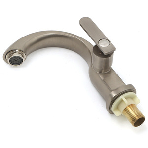 Grifo <span class=keywords><strong>de</strong></span> acero inoxidable para <span class=keywords><strong>lavabo</strong></span> <span class=keywords><strong>de</strong></span> baño, grifería <span class=keywords><strong>de</strong></span> aleación <span class=keywords><strong>de</strong></span> zinc en frío, montaje en frío, níquel, barato - Product Image 5