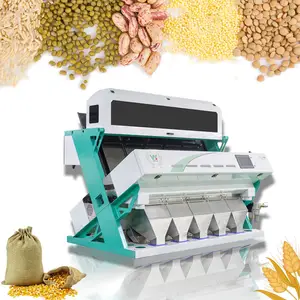 Çin en iyi mısır renk sıralama makinesi yüksek doğruluk sıcak satış pirinç fasulye CCD renk sıralayıcı yüksek verimli renk ayırıcı makinesi