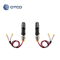 Clignotant LED avant de moto taille Pinky 2026 - 3 LED personnalisables ambre pour marchés européens E8 E-Mark EU/US/ME Bikes