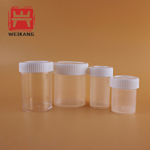 Plastic <strong>Sample</strong> Small Bottle Vial Storage <strong>Container</strong> test cup for Lab - Product Image 3