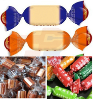 Machine d'emballage industrielle pour petits bonbons, film PVC torsadé, emballage de bonbons, enrobage de chocolat