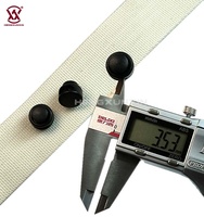Verrou de cordon professionnel robuste 3,5 mm pour veste d'extérieur, à deux trous, avec embout de serrage à ressort, coloré et réglable en POM