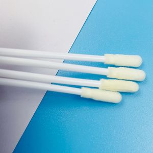 Tampone applicatore a punta in schiuma lungo 8cm manico in plastica solida macchina tampone pulito - Product Image 4