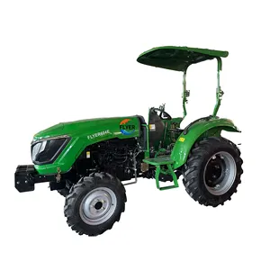 Agricultural Machine 4 Cylinder YTO Engine 60HP 70HP 80HP 90HP Farm Tractor For Sale