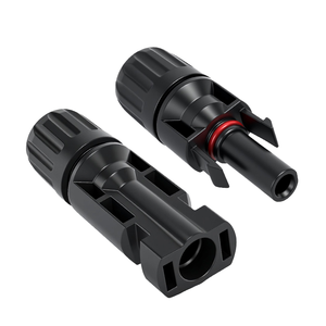High-Temperature Resistant PV Male/Female <b>Quick</b> Solar <b>Connector</b> IP67 Rated 1000V 30A Copper Silver Plating Solar Power System - Product Image 1