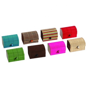 NewFida Umwelt freundliche elegante schöne hochwertige kleine Bambus box mit Deckel - Product Image 1