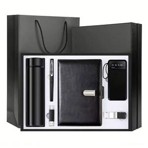 Corporate Business Gift <b>Set</b>-Modern PU Leather Umbrella <b>Pen</b> <b>Notebook</b> & Insulated Cup Personalized Luxury VIP Office Stationery - Product Image 3