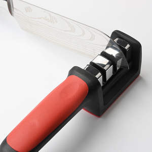 Affilacoltelli in ceramica Multi-grana ecologici a 3/4 stadi in acciaio inossidabile rimovibile Gadget da cucina per la casa efficiente - Product Image 5