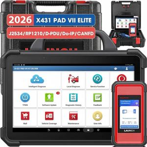 Herramienta de Programación en Línea Launch X431 Pad 7 Elite, Escáner de Diagnóstico Automotriz OBD2, Herramientas Automotrices para Autos - Product Image 1