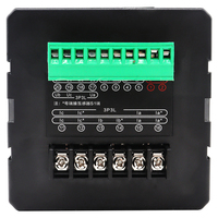 Meter Daya 3 Fasa RS485 100mA Digital Multi-Fungsi LCD AC Meter Panel Arus AC Amperemeter Voltmeter Frekuensi Kelas 0.5 Akurasi