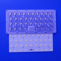 3030 SMD 60 / 90 / 150 / 117x52 / 100x140 / 181x50 degrés 80w 90w 100w led lentille PC étanche
