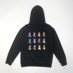 Người Đàn Ông Của Áo Len Biểu Tượng Tùy Chỉnh Đồ Họa 400 GSM Bông Lông Cừu Thêu Áo Thả Vai Nhảy Tùy Chỉnh Chuyển In Áo - Product Image 1