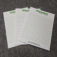 Bloc-notes en papier détachable personnalisé avec logo A4/A5/A6 pour l'école et le bureau, usage quotidien