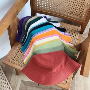 Custom Embroidery Reversible Bucket <b>Hat</b>-Beach Fisherman Style Casual Cycling Solid Color Unisex Four Seasons High Quality - Product Image 3