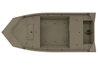Kinocean Aluminium Jon Boat Bateau de pêche Bass Boat avec console et canapé à vendre