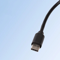 Kabel USB C Portabel Grosir 15CM, Kabel Transfer Data Pengisian Cepat Tipe-C, Kabel Pengisi Daya Mini USB Tipe C