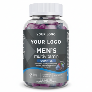Multivitaminici Vegani per Uomini in Caramelle Gommose Senza Zucchero, Supporto Quotidiano per la Forza Maschile, Integratore Multivitaminico OEM ODM - Product Image 1