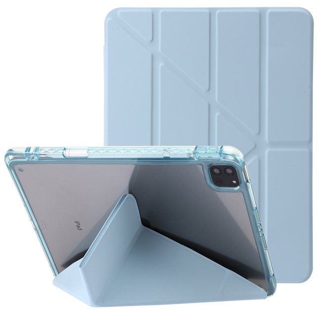 PU Leather tablet Cover for iPad Air pro 11 2025 2024 Air 2020 2022 Tri Fold Stand Folio Origami Case