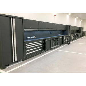 차고 보관 조합 도구 캐비닛 헤비 듀티 워크샵 금속 작업대 도구 벤치 차고 워크 스테이션 캐비닛 - Product Image 1