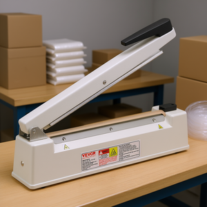 Selladora térmica eléctrica Vevor de 12 pulgadas, máquina de sellado manual por impulsos para bolsas de plástico, cajas y embalajes - Product Image 2