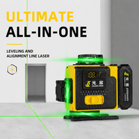 Niveau laser à faisceau vert 16 lignes en gros, auto-nivelant, pour la construction, outil de mesure, OEM ODM disponible