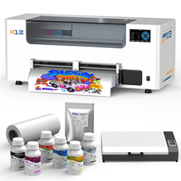 Impresora DTF Colorusn X13 XP600 A3 para Impresión de Camisetas, Impresora de Transferencia Directa a Película, DTF Pequeña con Horno