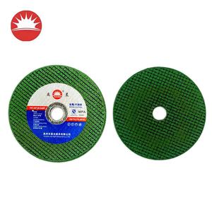 Disk Pemotong Logam Aluminium Oksida Hijau 125mm Roda Potong 4 inci Disk Pemoles Merek YuChen OEM 1 Buah 13700 RPM 6 Bulan - Product Image 3