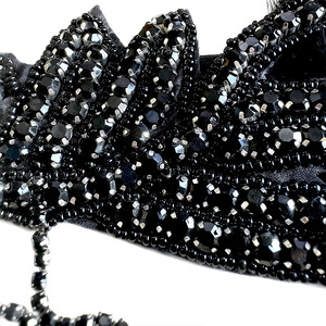 Serre-tête en plumes PESENAR, style rétro années 20, unisexe, pour adultes, accessoire de déguisement assorti, en polyester, en stock, vente en gros - Product Image 4