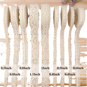 Personalizado Beige 100% algodón DIY manualidades guipur ribete <span class=keywords><strong>Cluny</strong></span> encaje adornos para decoración de prendas - Product Image 3