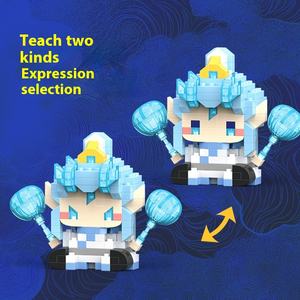 छोटे भाई माइक्रो पार्टिकल्स बिल्डिंग ब्लॉक W2419-W2424 बीजी गुड़िया श्रृंखला के लिए शैक्षिक असेंबली खिलौने - Product Image 4