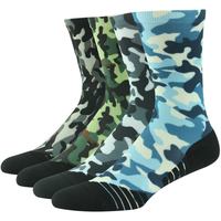 Vente chaude Sublimation Polyester Tricoté Impression Numérique Personnalisée 3d Chaussettes de Sport pour Hommes