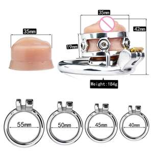 FRRK-411 DIY yapay vajina seti erkek BDSM oyuncak esaret penis chastity kafes vajinal gözenek üretral kafes yeni bekaret esaret oyuncak - Product Image 2
