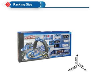 Juguetes de estacionamiento de garaje Diy para niños, juego con pista de carreras de ranura y vehículo de <span class=keywords><strong>juguete</strong></span> fundido a presión, coches de aleación de 1:64, superventas - Product Image 5