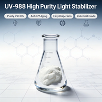 Estabilizador UV de Alta Pureza ZHUOTAI UV-988 CAS 6337-43-5, Polvo Cristalino Blanco, Aditivo Anti-UV para la Fabricación de Plásticos