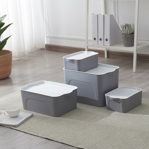 Caja de Almacenamiento de Plástico PP a Prueba de Polvo de Gran Capacidad al por Mayor para Ropa, Juguetes y Zapatos con Tapa - Product Image 2